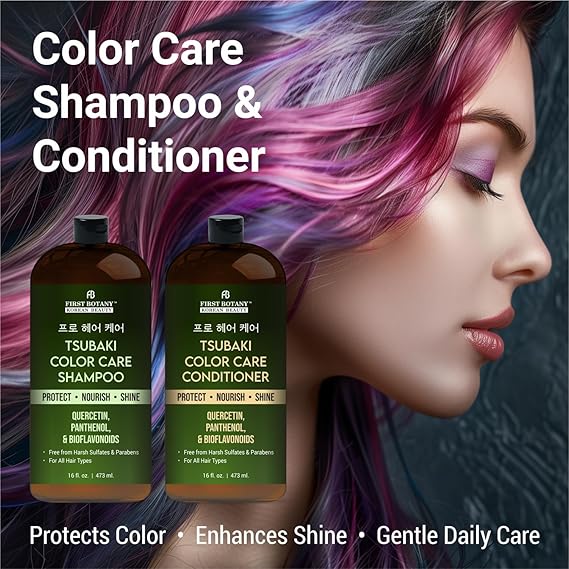 Color Care Shampoo & Conditioner Set – Protects Color, Nourishes & Add ...