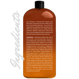 Hair Regrowth and Anti Hair Loss Shampoo 16 fl oz, with DHT blockers- Daily Hydrating, Detoxifying, Volumizing Shampoo For Men and Women