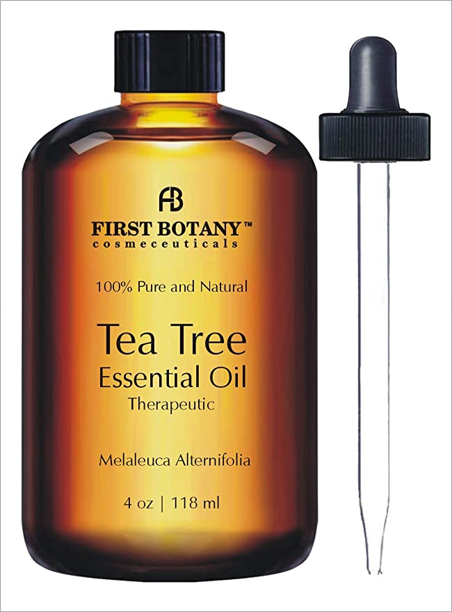 First Botany Tea Tree LARGE 4 OUNCE 100% Pure Essential Oil Best 4 fl oz.