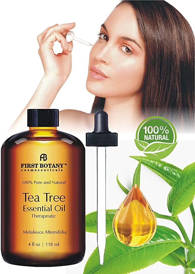 First Botany Tea Tree LARGE 4 OUNCE 100% Pure Essential Oil Best 4 fl oz.