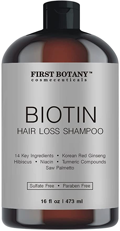 Susteen Frisør eskortere Hair Regrowth and Anti Hair Loss Shampoo 16 fl oz, with DHT blockers- –  First Botany