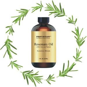 100% Pure Rosemary Essential Oil - Premium Rosemary Oil for Aromatherapy, Massage, Topical & Household Uses - 1 fl oz (Rosemary)