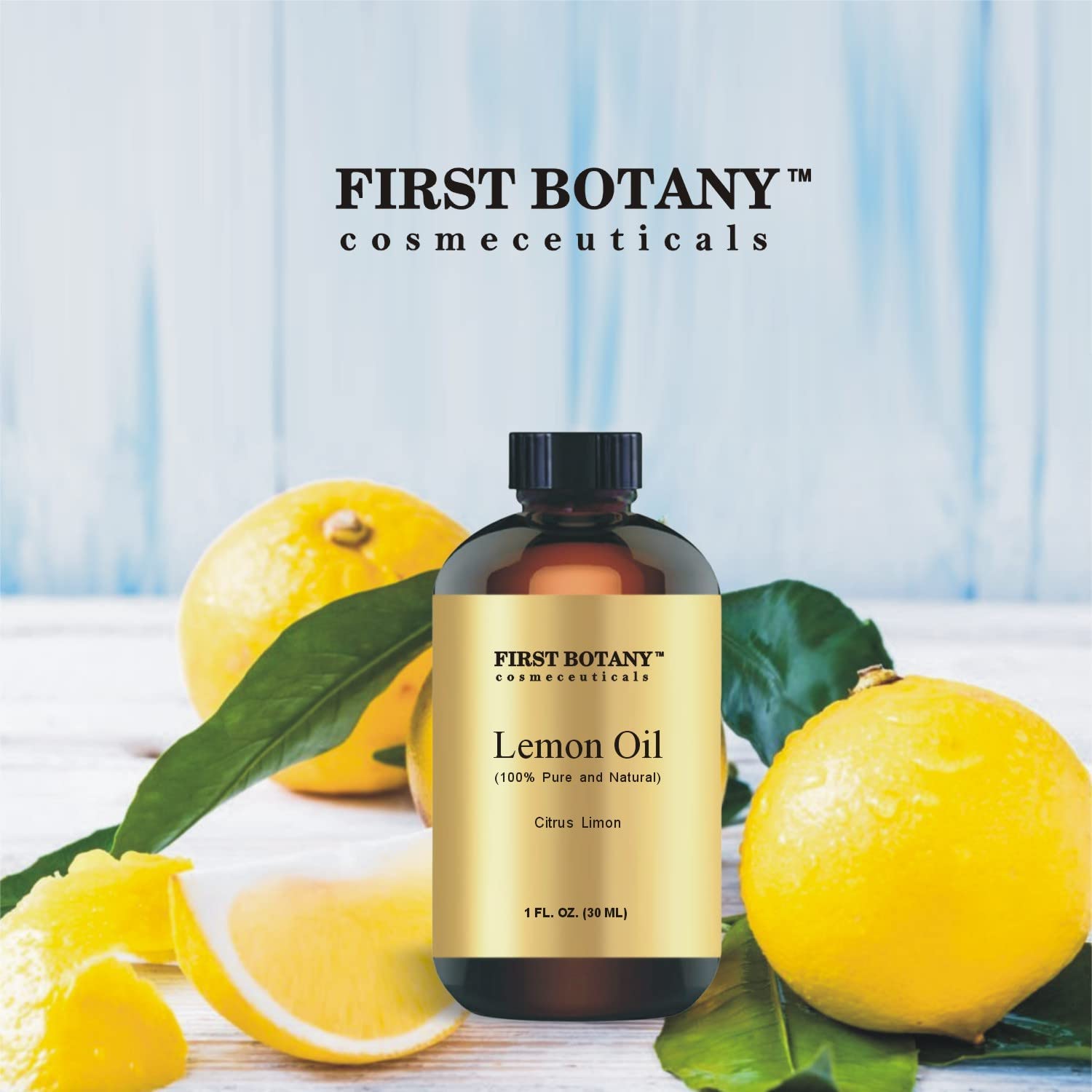 Plant Therapy Organic Lemon Essential Oil 100% Pure, USDA Certified  Organic, Undiluted, Natural Aromatherapy, Therapeutic Grade 10 mL (1/3 oz)