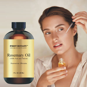 100% Pure Rosemary Essential Oil - Premium Rosemary Oil for Aromatherapy, Massage, Topical & Household Uses - 1 fl oz (Rosemary)