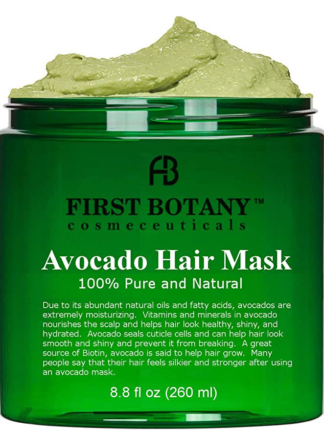 magnet bruger brud Avocado Shea Nourishing Hair Mask - Restorative Deep Conditioning Hair –  First Botany