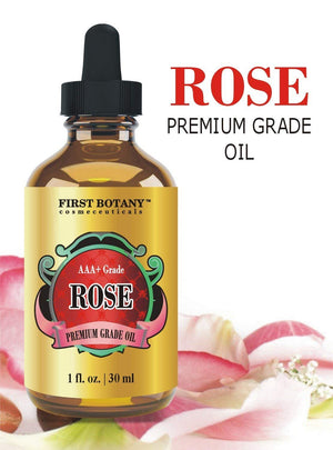 Rose Essential Oil 1 fl. oz - Ultra Premium Undiluted Rose Oil / Rose Absolute Oil