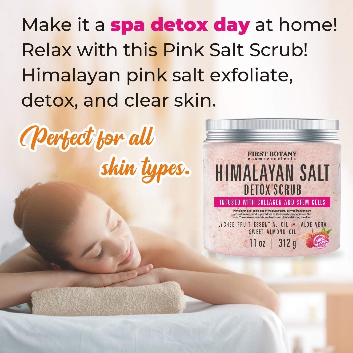 Himalayan Salt Foot Scrub natural Exfoliating Salt Used To - Temu