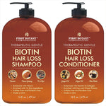 Hair Growth Shampoo Conditioner Set - An Anti Hair Loss Shampoo and Conditioner with DHT blockers to fight Hair Loss For Men and Women, All Hair types, Sulfate Free - 2 x 16 fl oz